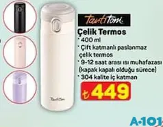 TANTİTONİ ÇELİK TERMOS 400 ML